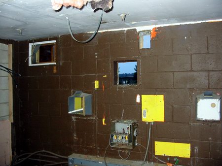 Chippewa Drive-In Theatre - Inside Of Proj Booth - Photo From Water Winter Wonderland (newer photo)